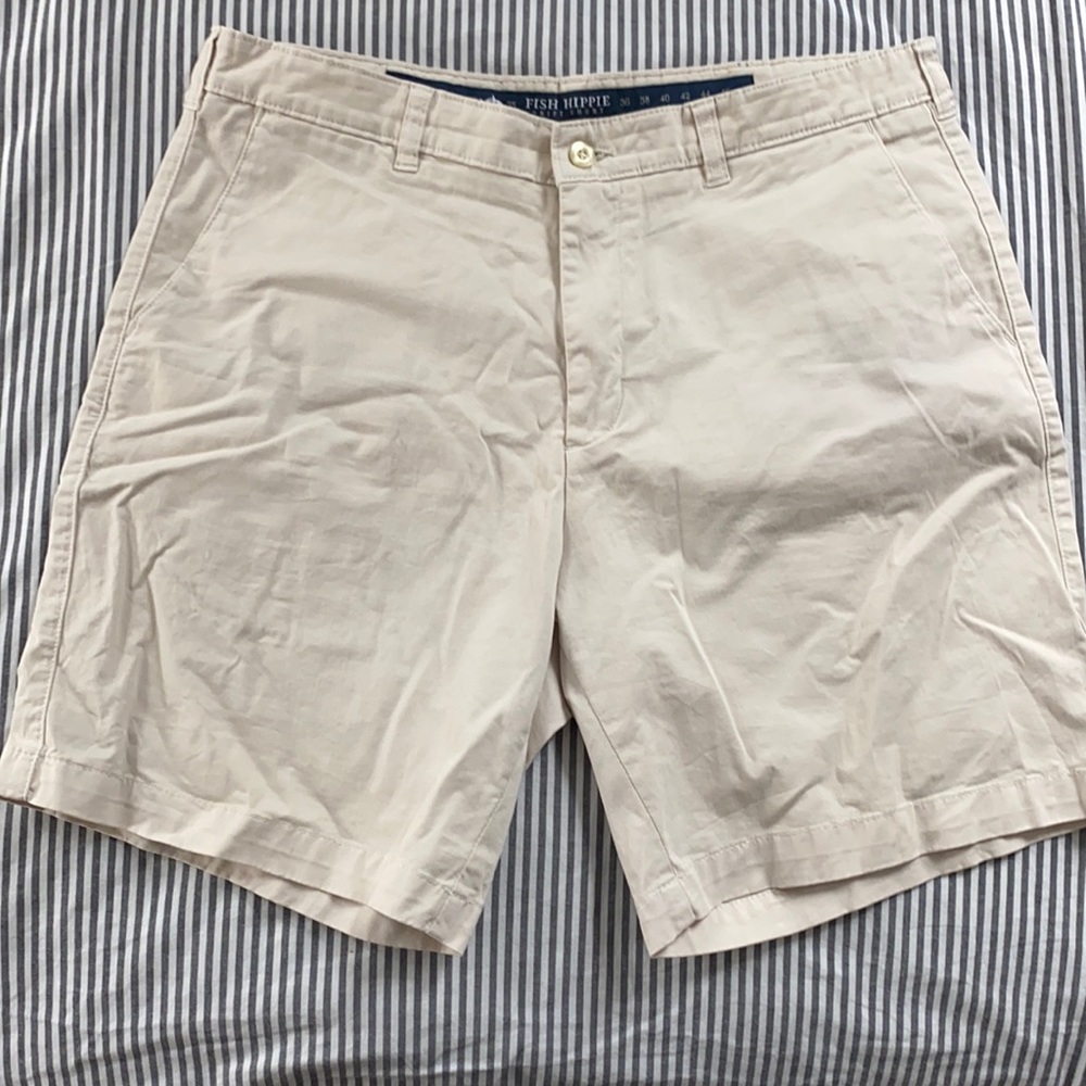 Men’s Fish Hippie Khaki Shorts 34